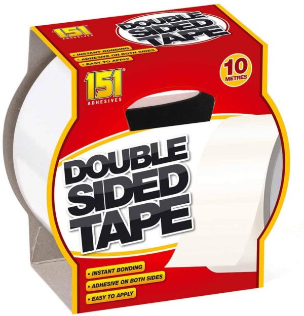 DOUBLE SIDED TAPE 10M X 48MM X 0.15MM