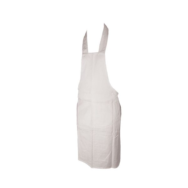 PLAIN WHITE APRON IN BAG