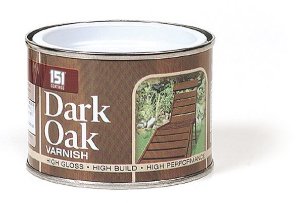 151 PAINT VARNISH COATING TIN DARK OAK 180ML