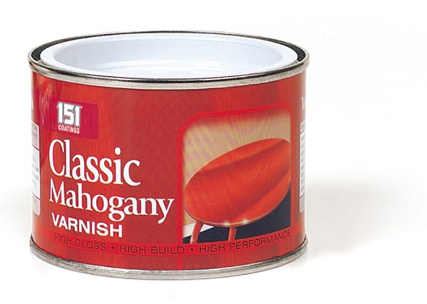 151 PAINT VARNISH COATING TIN CLASSIC MAHOGANY VARNISH 180ML