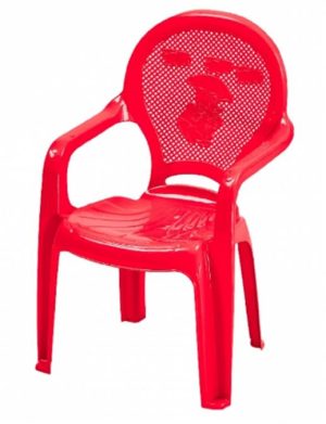 COMFORT TIME ASSORTED COLOUR PLASTIC CHILDREN / KIDS CHAIR
