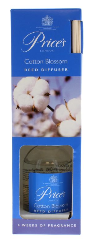PRICE'S REED BRAZILIAN COTTON BLOSSOM DIFFUSER 100ML