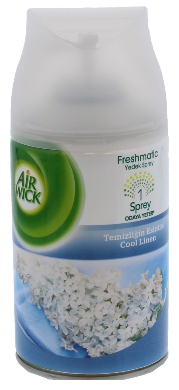 AIRWICK FRESHMATIC SPRAY REFILL 250ML COOL LINEN