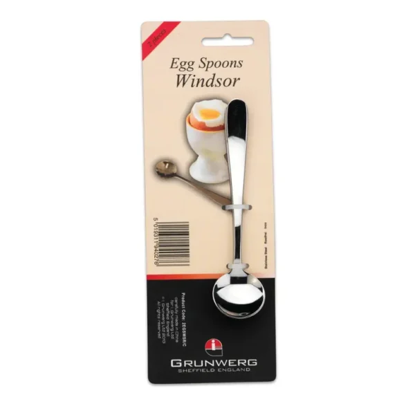 WINDSOR STAINLESS STEEL BOILED EGG SPOON PACK OF 2