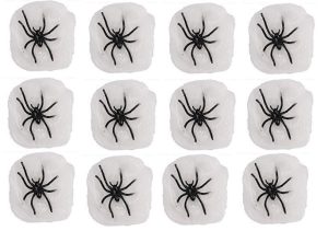 SCREAM MACHINE SPIDER WEBS PACK OF 12
