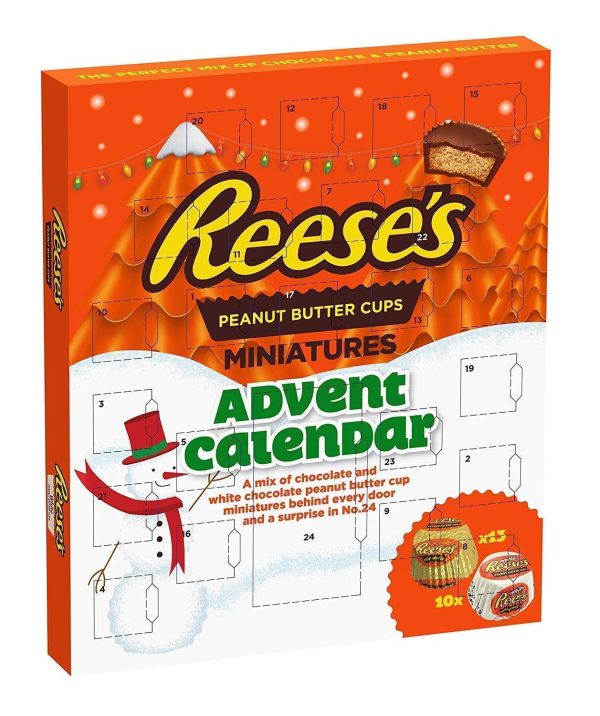 REESES PEANUT BUTTER CUPS CHRISTMAS ADVENT CALENDAR 250G