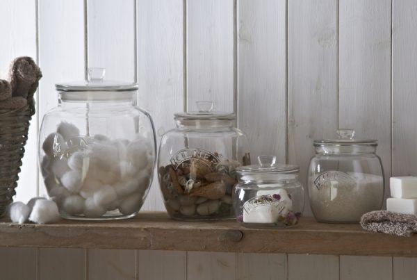 KILNER PUSH TOP UNIVERSAL GLASS STORAGE 850ML