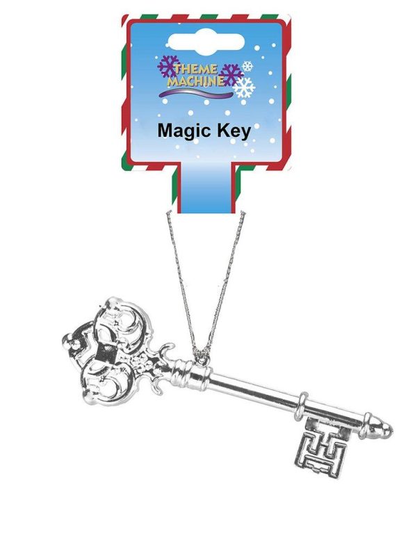 CHROME PLATED SANTAS MAGIC KEY