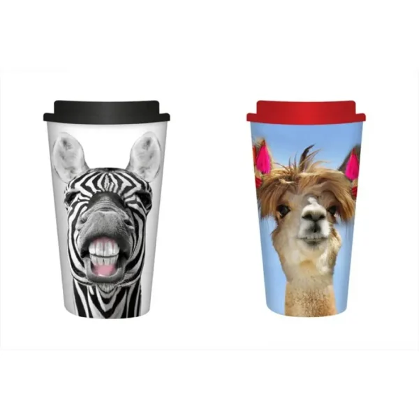 RSW ANIMAL DESIGN TRAVEL MUG