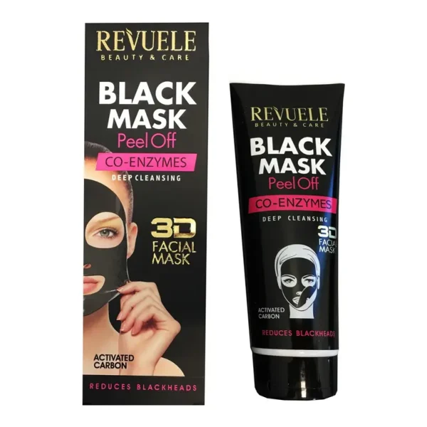 REVUELE BLACK MASK PEEL OFF CO-ENZYMES 80ML