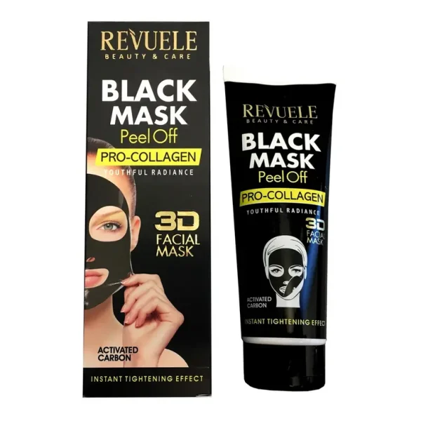 REVUELE BLACK MASK PEEL OFF PRO COLLAGEN 80ML