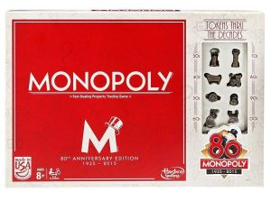 MONOPOLY 80 SPECIAL TOKEN EDITION
