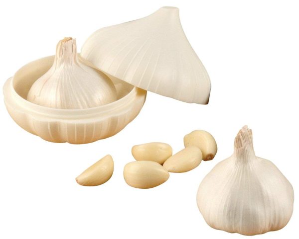 FACKELMANN GARLIC STORE SAVER BOX 10CM X 10CM X 8.5CM