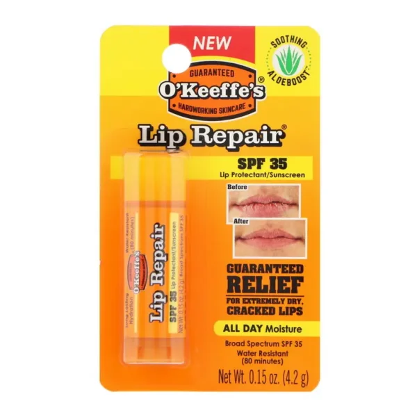 OKEEFFES LIP REPAIR & PROTECT SPF15 4.2G