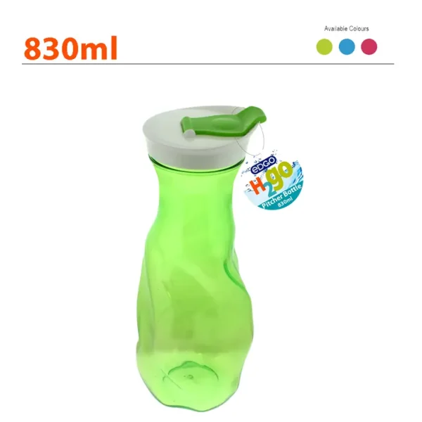 EDGO H2GO PITCHER WATER BOTTLE 830ML