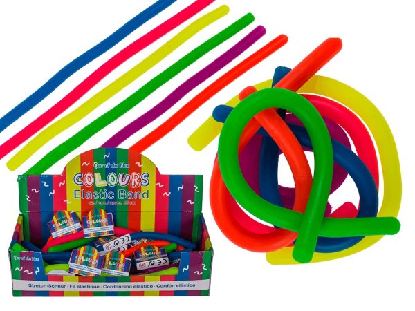 ELASTIC BAND NEON COLOUR 28 CM