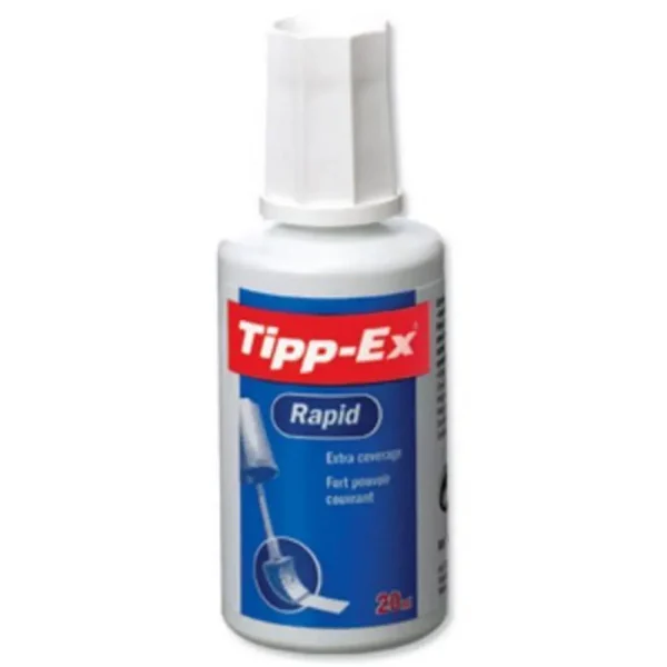 PACK OF 10 TIPPEX CORRECTION FLUID 20ML