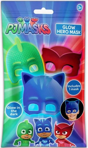 PJ MASKS HERO MASK GLOW IN DARK (ONE MASK ONLY)