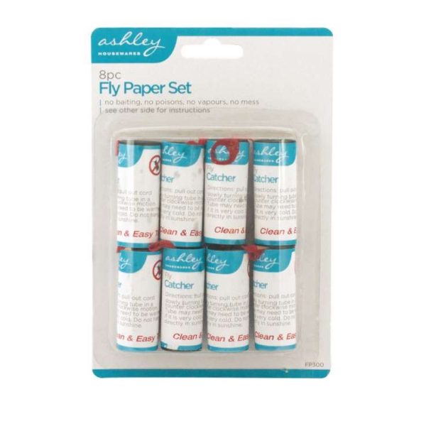 ASHLEY FLY PAPER CATCHER 8/PCS