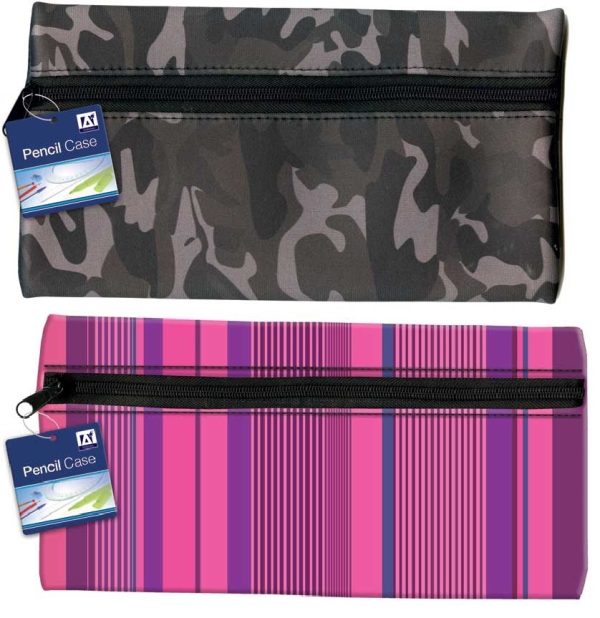 NEOPRENE CAMOUFLAGE / STRIP PENCIL CASE