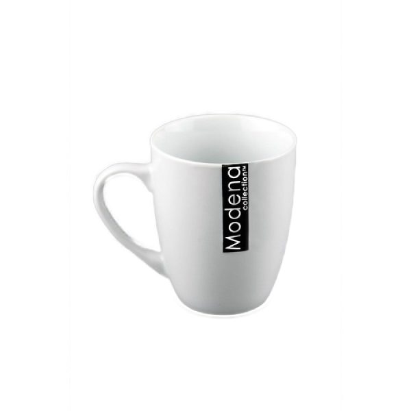 MODENA COUPE PORCELAIN MUG 10OZ