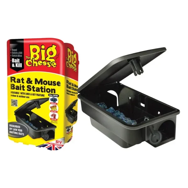 THE BIG CHEESE RAT AND MOUSE BAIT STATION