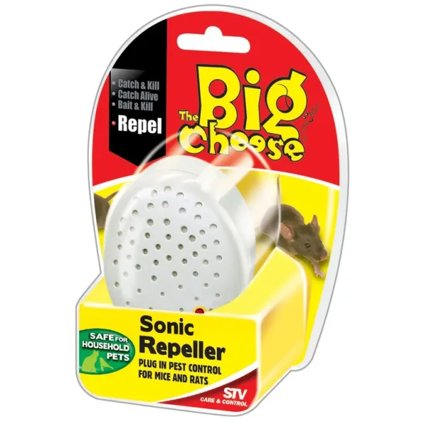 THE BIG CHEESE SONIC REPELLER UPTO 37SQM