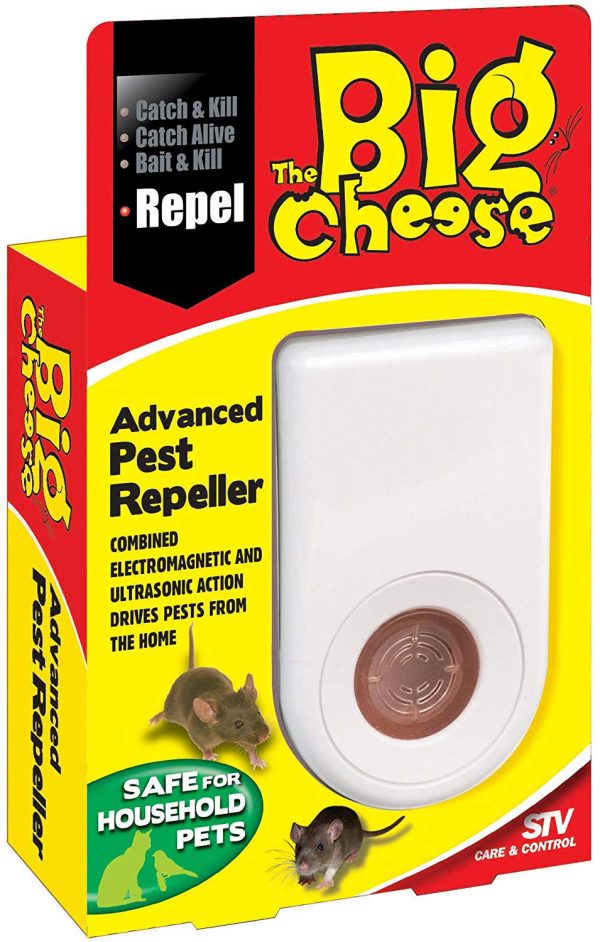 THE BIG CHEESE ADVANCED ULTRASONIC PEST REPELLER