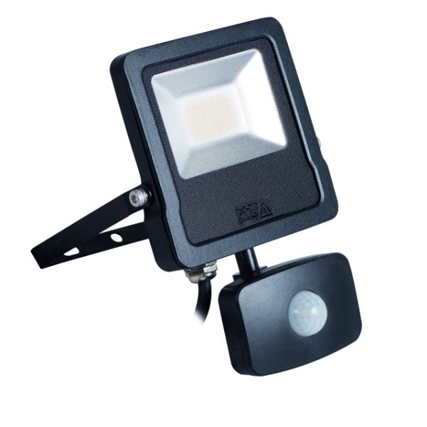 KANLUX PRO ANTOS LED FLOOD LIGHT WITH SENSOR IP44 20W 1600LM - NATURAL WHITE