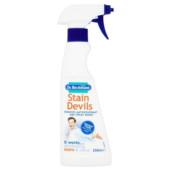 DR BECKMANN STAIN DEVILS ANTIPERSPIRANT & SWEAT MARKS SPRAY 250ML