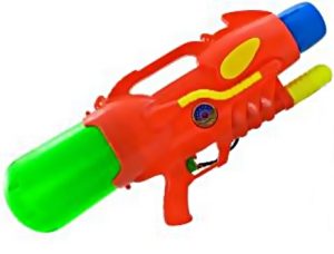 AIR PRESSURE WATER GUN WITH STRAP 60CM