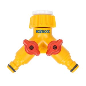 HOZELOCK DUAL CONTROL VALVE TAP CONNECTOR
