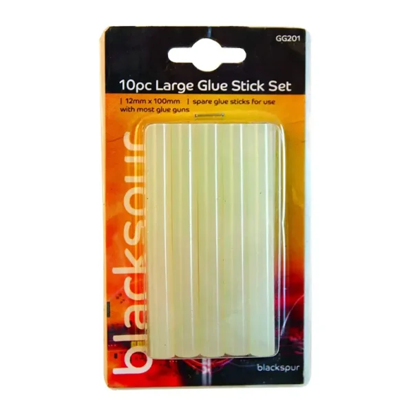 BLACKSPUR LARGE GLUE STICK SET 12MM X 100MM PACK OF 10