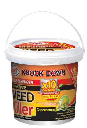 DOFF SUPER STRENGTH WEED KILLER CONCENTRATE SACHET 10 X 80ML