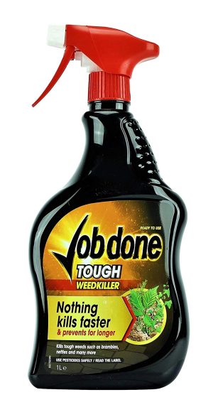 JOB DONE BLACK READY TO USE TOUGH WEED KILLER 1 LITRE