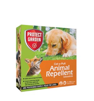 PROTECT GARDEN CAT-A-PULT ANIMAL REPELLENT CONCENTRATE 50G PACK OF 2