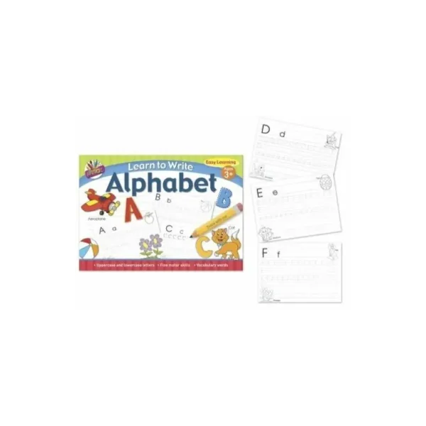 A4 KIDS LEARN TO WRITE ALPHABET HANDWRITING PRACTICE LETTERS BOOK