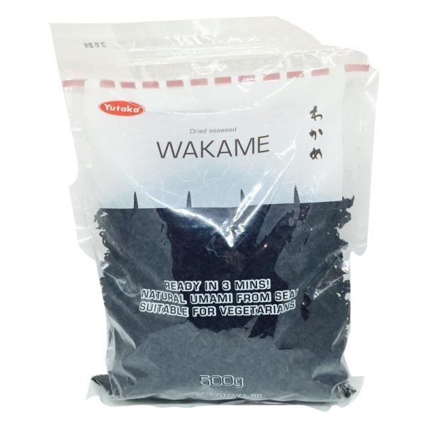 YUTAKA PREMIUM GRADE WAKAME DRIED SEAWEED 500G