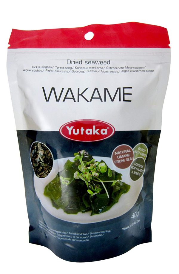 YUTAKA WAKAME DRIED SEAWEED 40 G