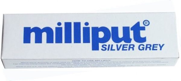 MILLIPUT EPOXY PUTTY SILVER GREY 113 GM