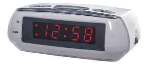 ACCTIM METIZO ALARM CLOCK GREY