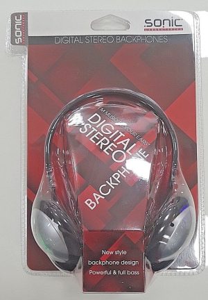 SONIC DIGITAL STEREO BACKPHONE 1.5 M WIRE MD519
