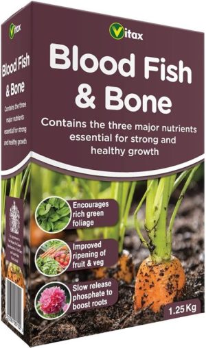 VITAX BLOOD FISH AND BONE FERTILISER 1.25KG