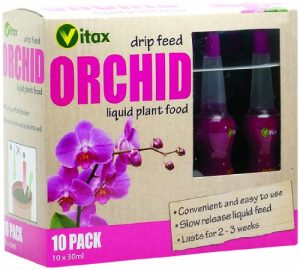 VITAX ORCHID DRIP FEED MINI BOTTLES 30ML PACK OF 10