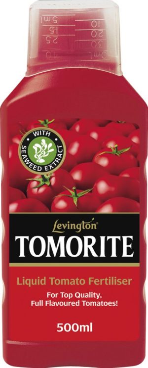 LEVINGTON TOMORITE LIQUID TOMATO FERTILISER FEED 500ML