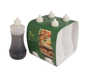 SUNNEX VINEGAR BOTTLES 375ML PACK OF 4
