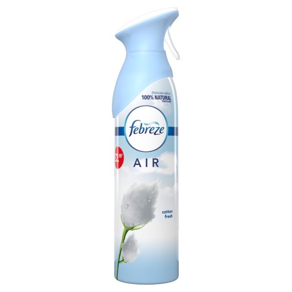 FEBREZE AIRFRESHENER SPRAY COTTON PMP ?2.99 300ML