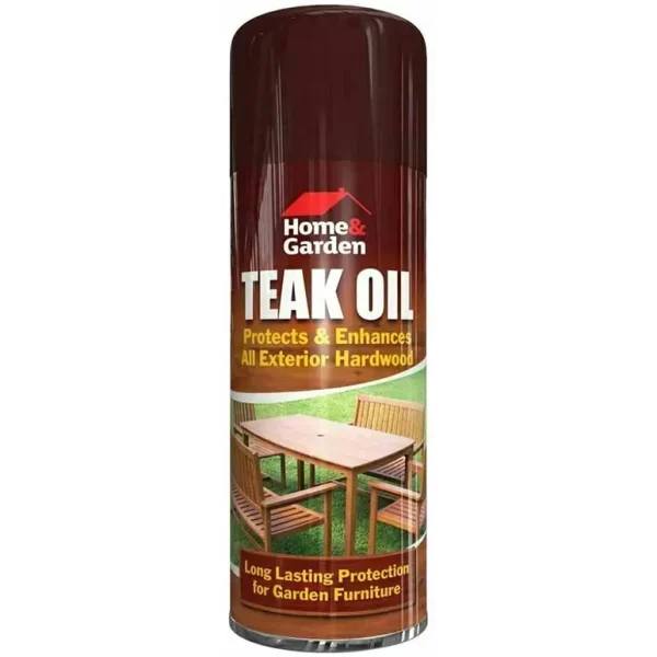 HOME & GARDN TEAK OIL SPRAY 400ML