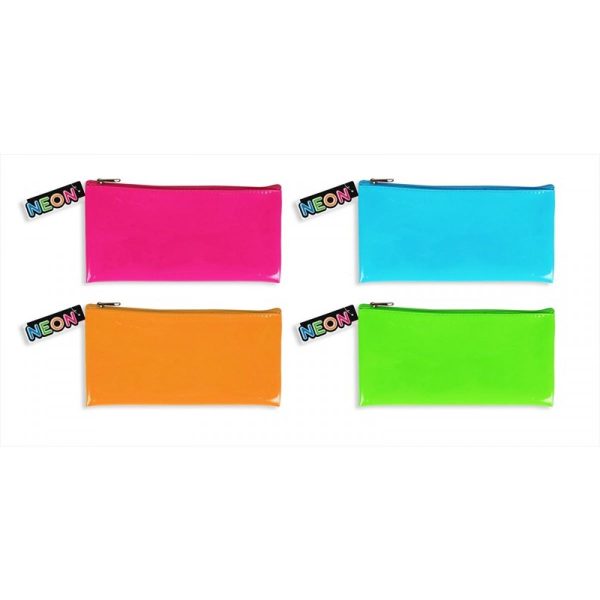 BRIGHTS NEON COLOUR PENCIL CASE