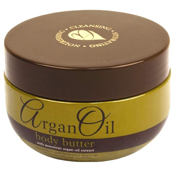 ARGAN OIL NOURISHING HYDRATING BODY BUTTER 250 ML WITH MOROCCAN OIL EXTRACT